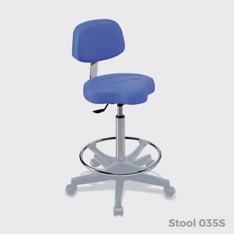 Lemi®StoolwithBack035/S