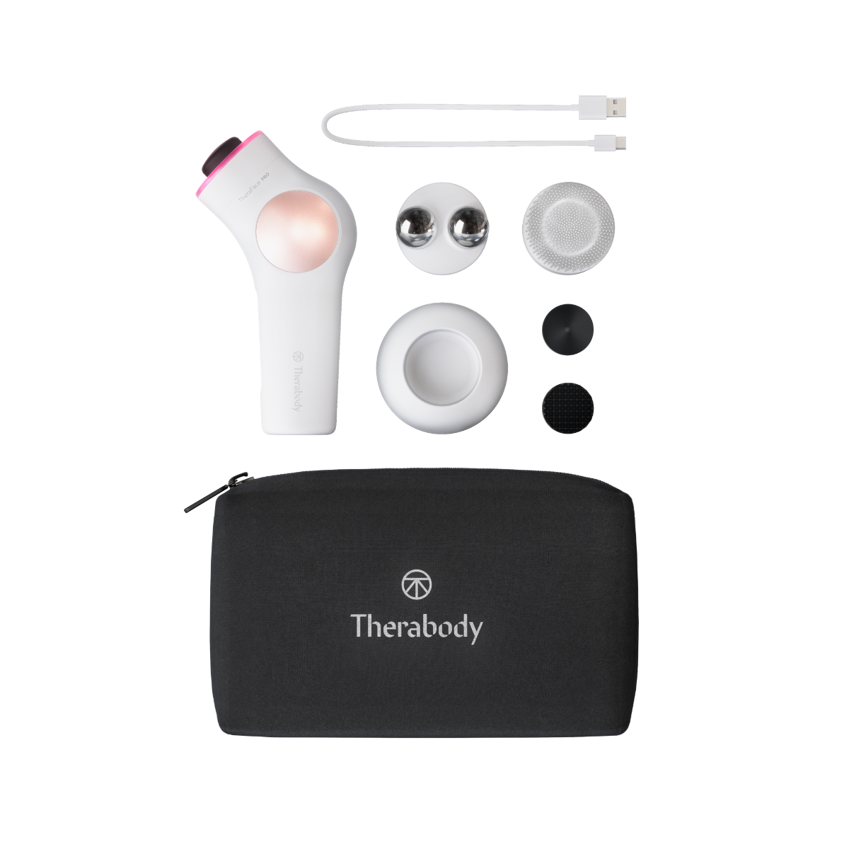 TheraFaceProPercussiveSkinCareDevice-White