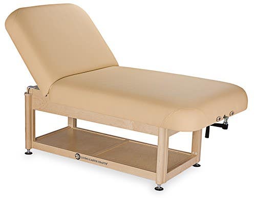 LivingEarthCrafts®NapaFacialSpaTreatmentTablewithShelfBase
