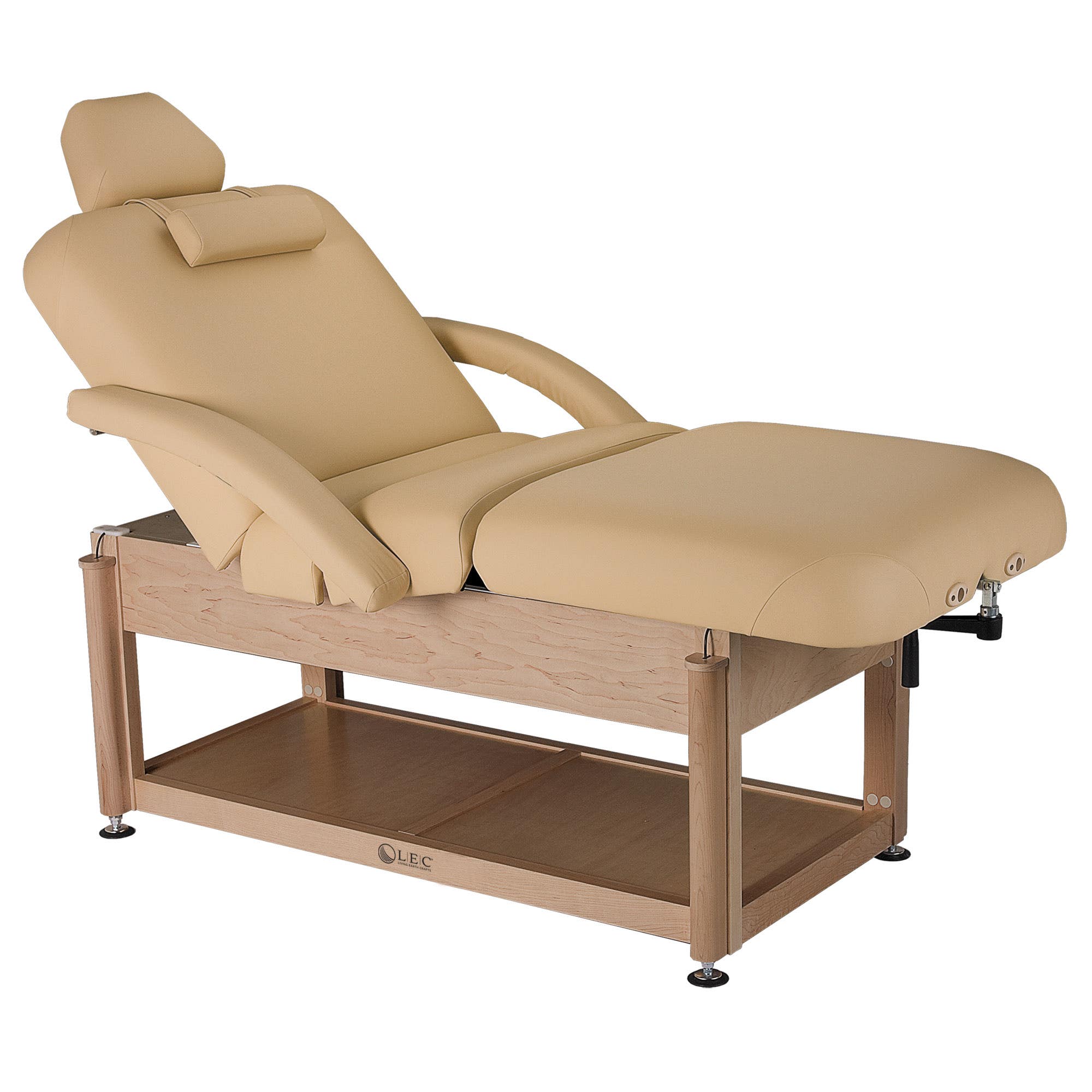 LivingEarthCrafts®Napa™SalonTablewithShelfBase