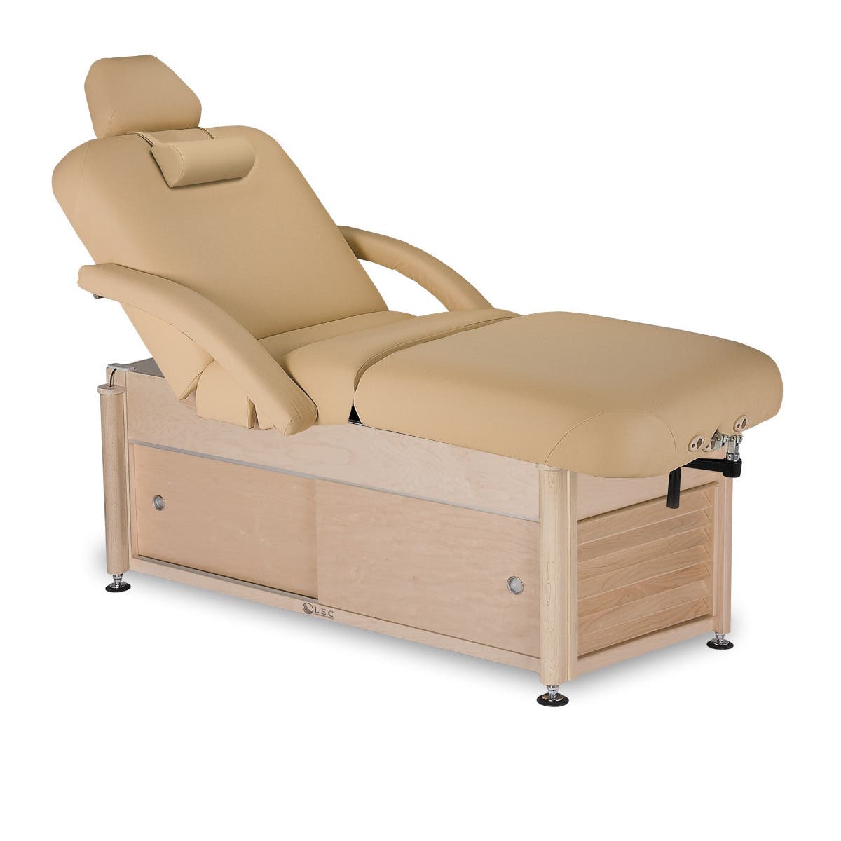 LivingEarthCrafts®Napa™SalonTablewithCabinetBase