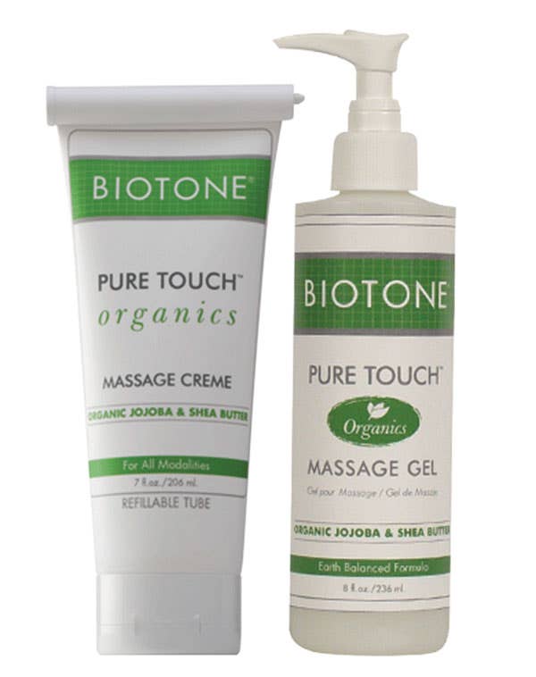 BIOTONE®PureTouchOrganicsMassageCremeGelTrialKit
