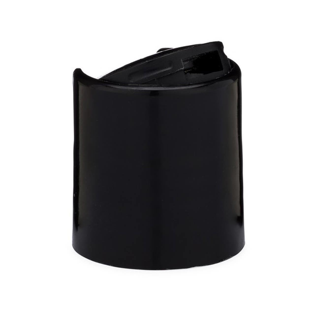 BlackPlasticSmoothDiscCap2oz.