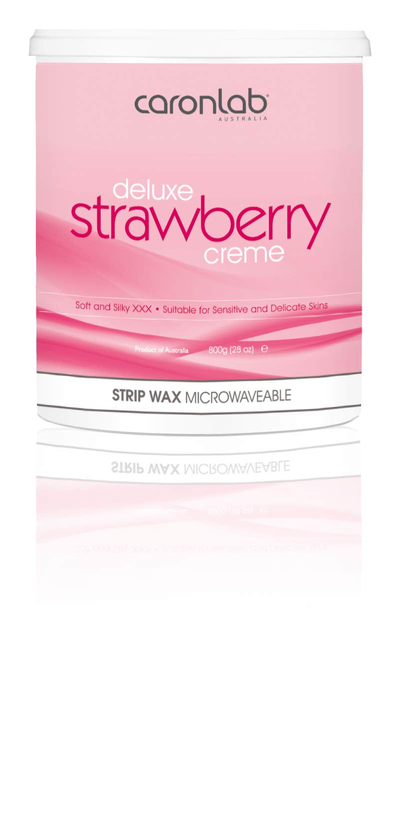 caronlab®DeluxeStrawberryCremeStripWax