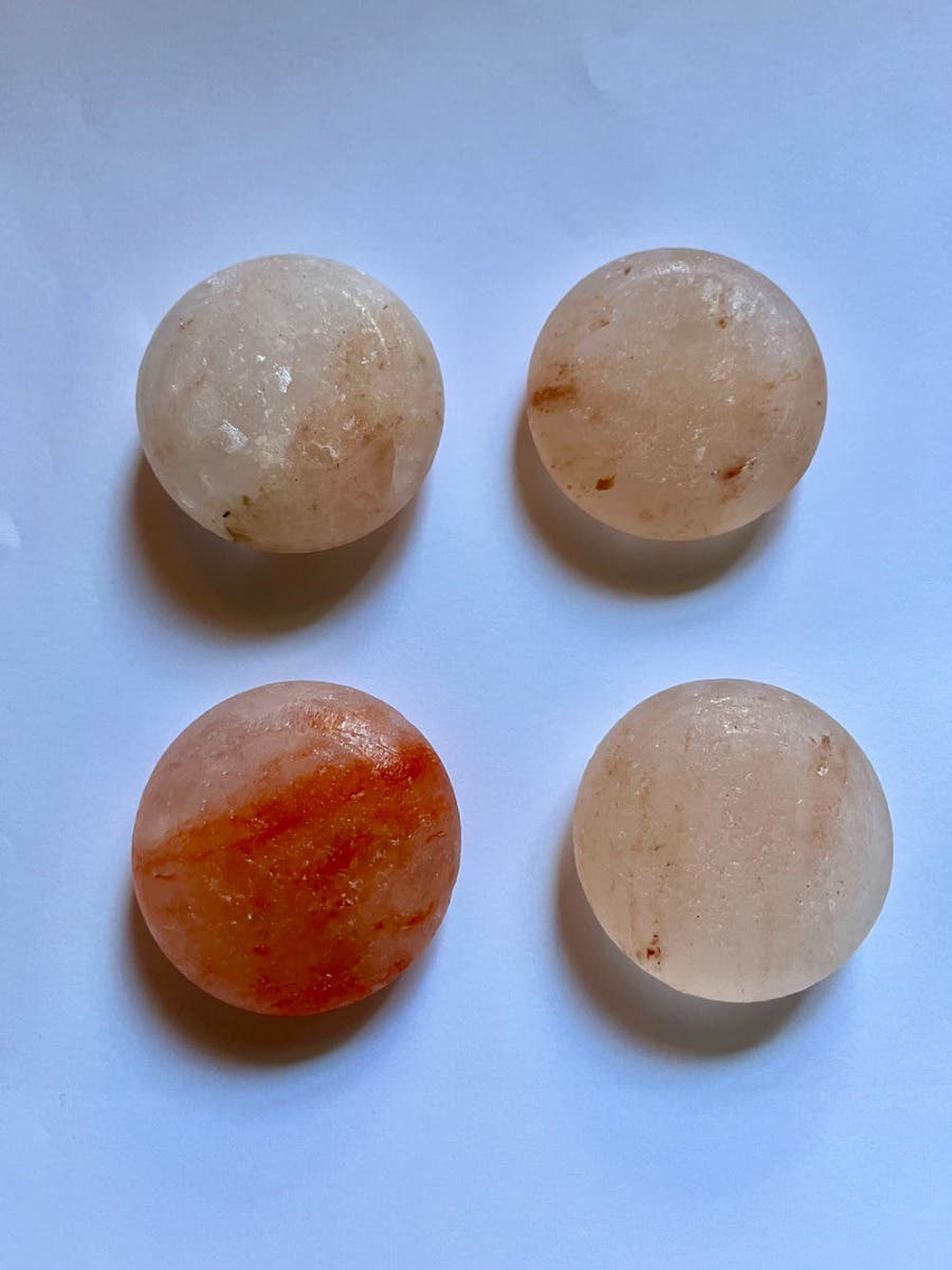 HarmonySaltFacialMassageStoneSetOf4