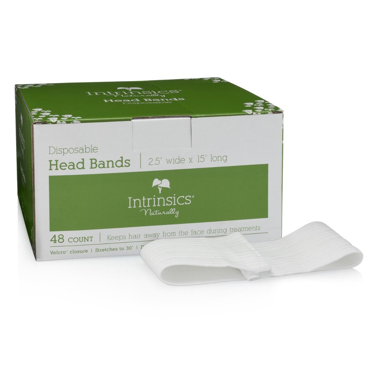Intrinsics®DisposableHeadbands-2.5Widex15Long-48Count