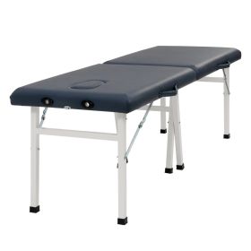 Master® Massage 24 Harmon Economic Portable Massage Table, Royal Blue