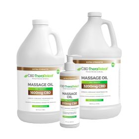 CBD TheraReleaf®Professional Massage Oil Extra Strength