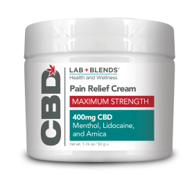 Lab+Blends 400mg CBD Pain Relief Max Strength Cream - 1.76 oz by BIOTONE®