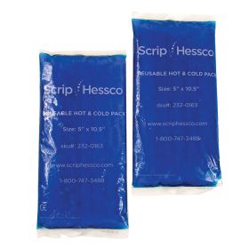 ScripHessco Reusable HotCold Gel Ice Pack 5 x 10.5