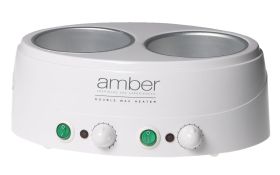 Amber Double Wax Heater - Two 14 oz. Capacity