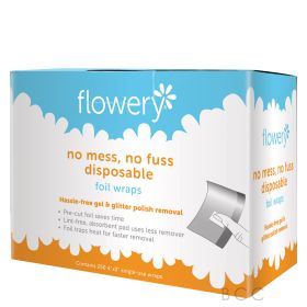 Flowery® No Mess, No Fuss Disposable Foil Wraps