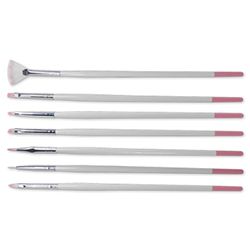 DL Professional 7 Piece Nail Art Brush Set