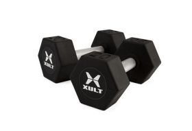 Matrix Fitness Urethane Hex Plus Dumbbells Set 5-50lbs