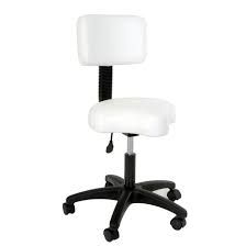 Silhouet-Tone® Contoured Air-Lift Stool With Backrest