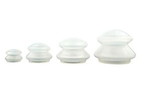 White Silicone Cupping Set