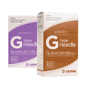 Seirin G-Type Acupuncture Needles Box/100