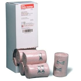 Deluxe Elastic Bandages with Clips - Beige