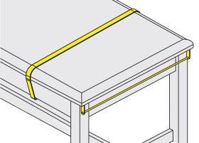 Paper Dispenser/Cutter For Hausmann Tables