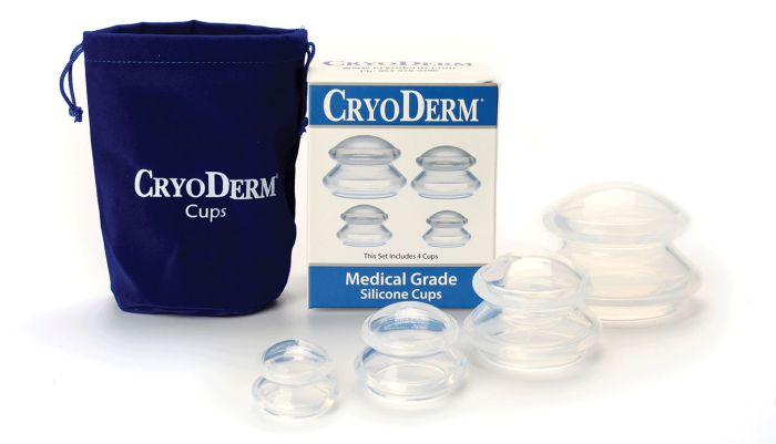 CryoDerm® Silicone  Massage Cup Set of 4