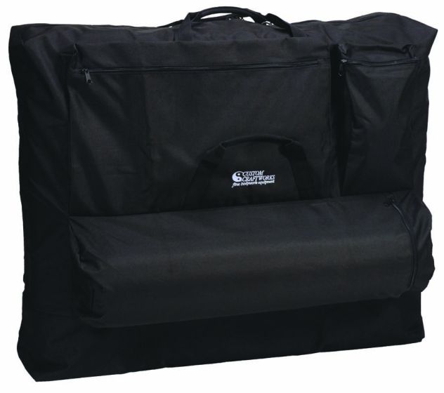 Custom Craftworks™ Extra Wide 3 Pocket Carry Case for Massage Tables 33 - 36 Wide