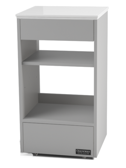 OAKWORKS® Masters Collection Halo Slimline Trolley with 2 Drawers