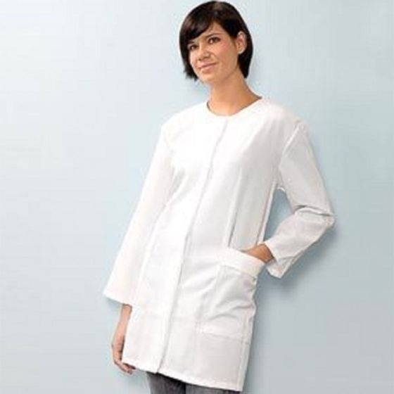 Betty Dain Esthetician's Jacket in White