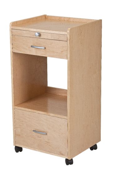 Earthlite® Element&trade; Trolley - Rolling Salon Storage Trolley
