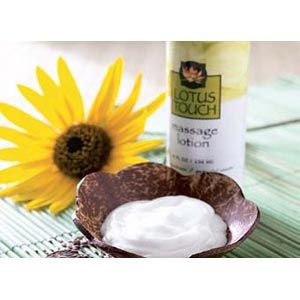 Lotus Touch Organic Naturals Massage Lotion