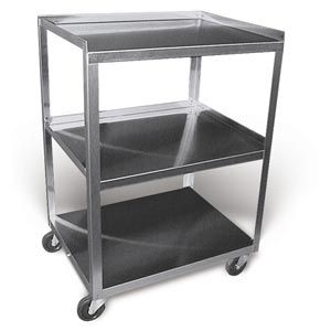 Stainless Steel Rolling Cart Model Mc321 - 3 Shelf