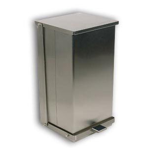 C-24 Detecto Stainless Steel Step-On Can