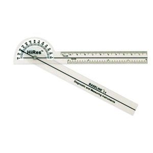 Baseline Hi-Res Plastic 6 Goniometer 180 Degree