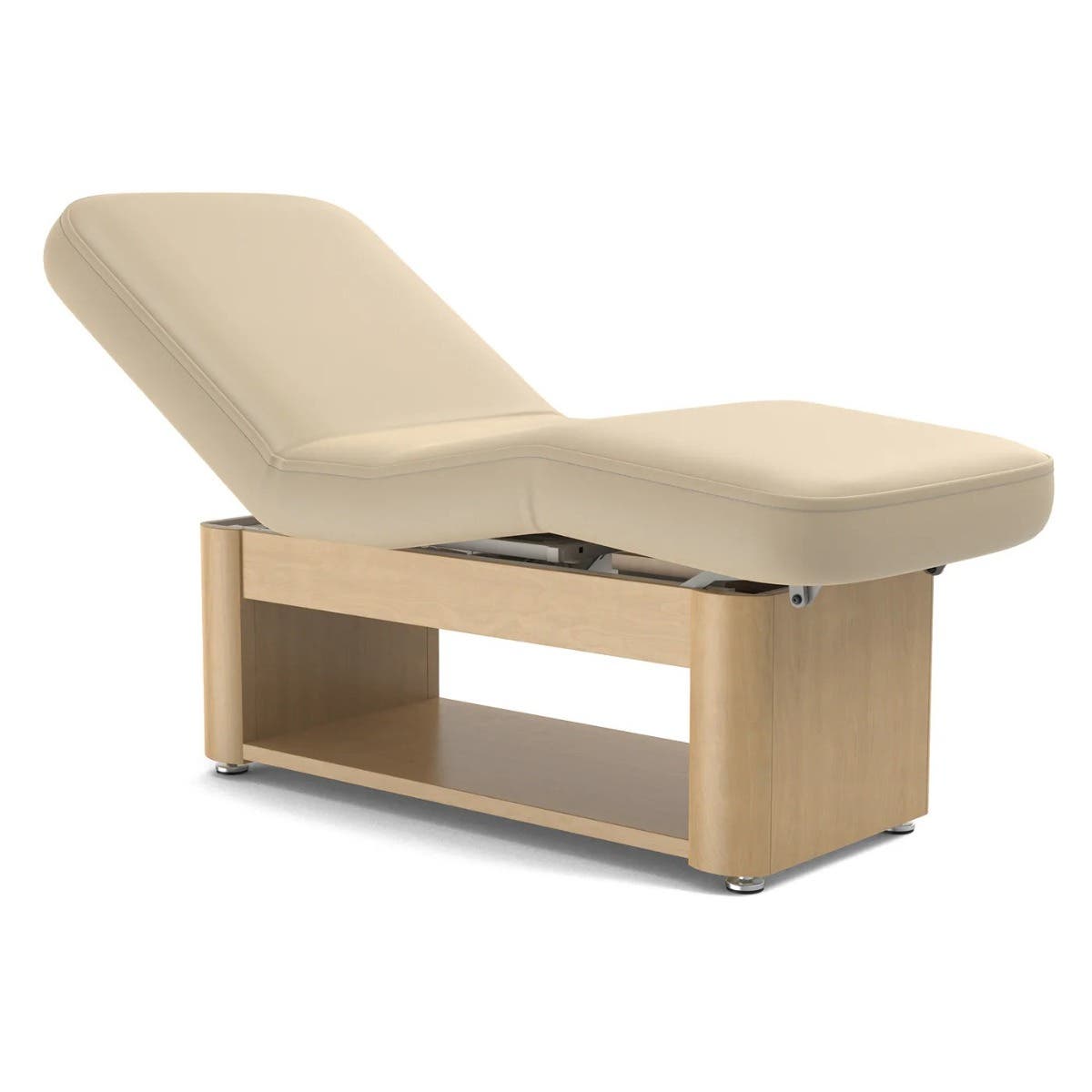 MasterMassage31”YosemiteSalon4-LegElectricLiftingSpaBed–AdjustableBeautyTreatmentTablewithOpenStorage