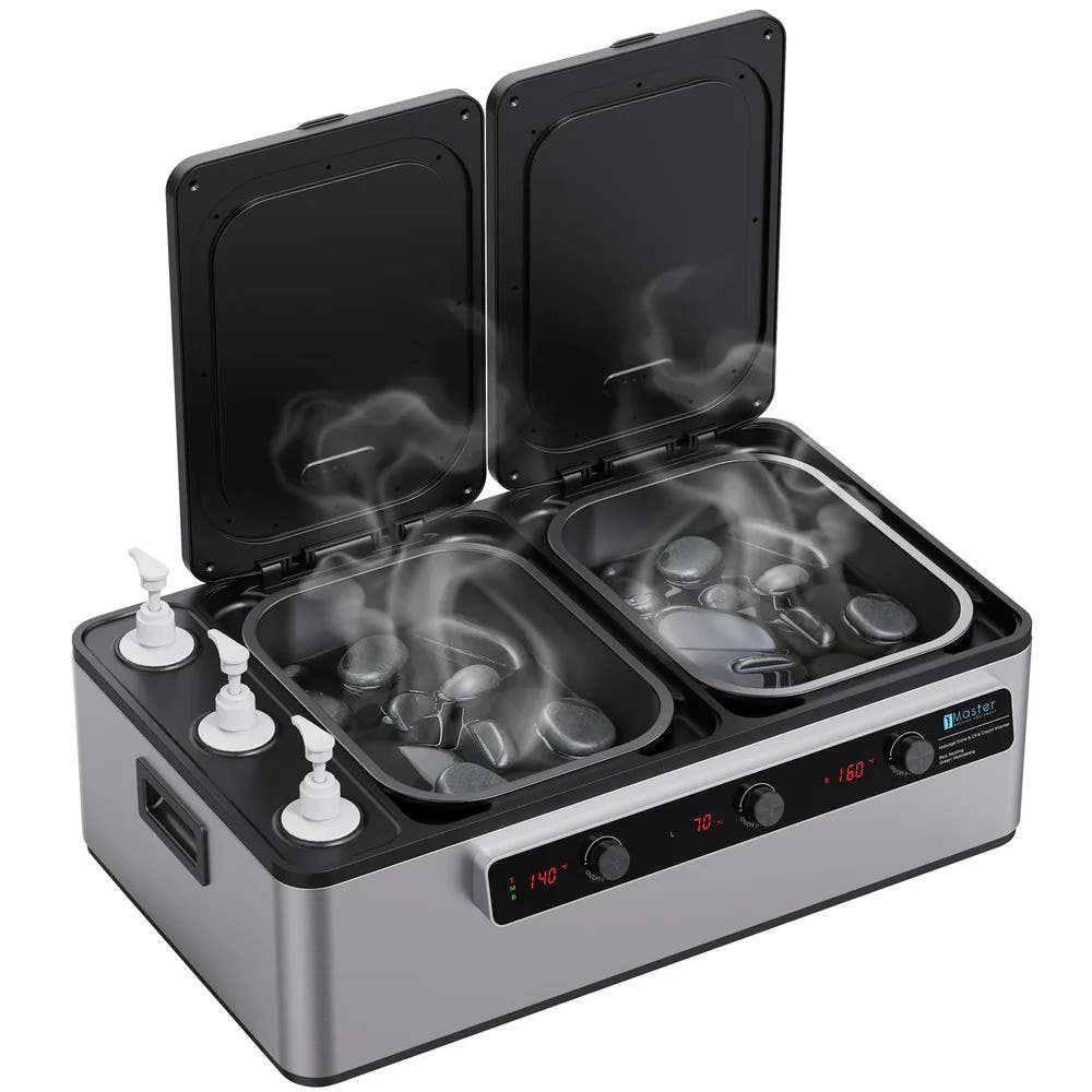 Master®MassageEquipment2in1Stone&OilWarmer