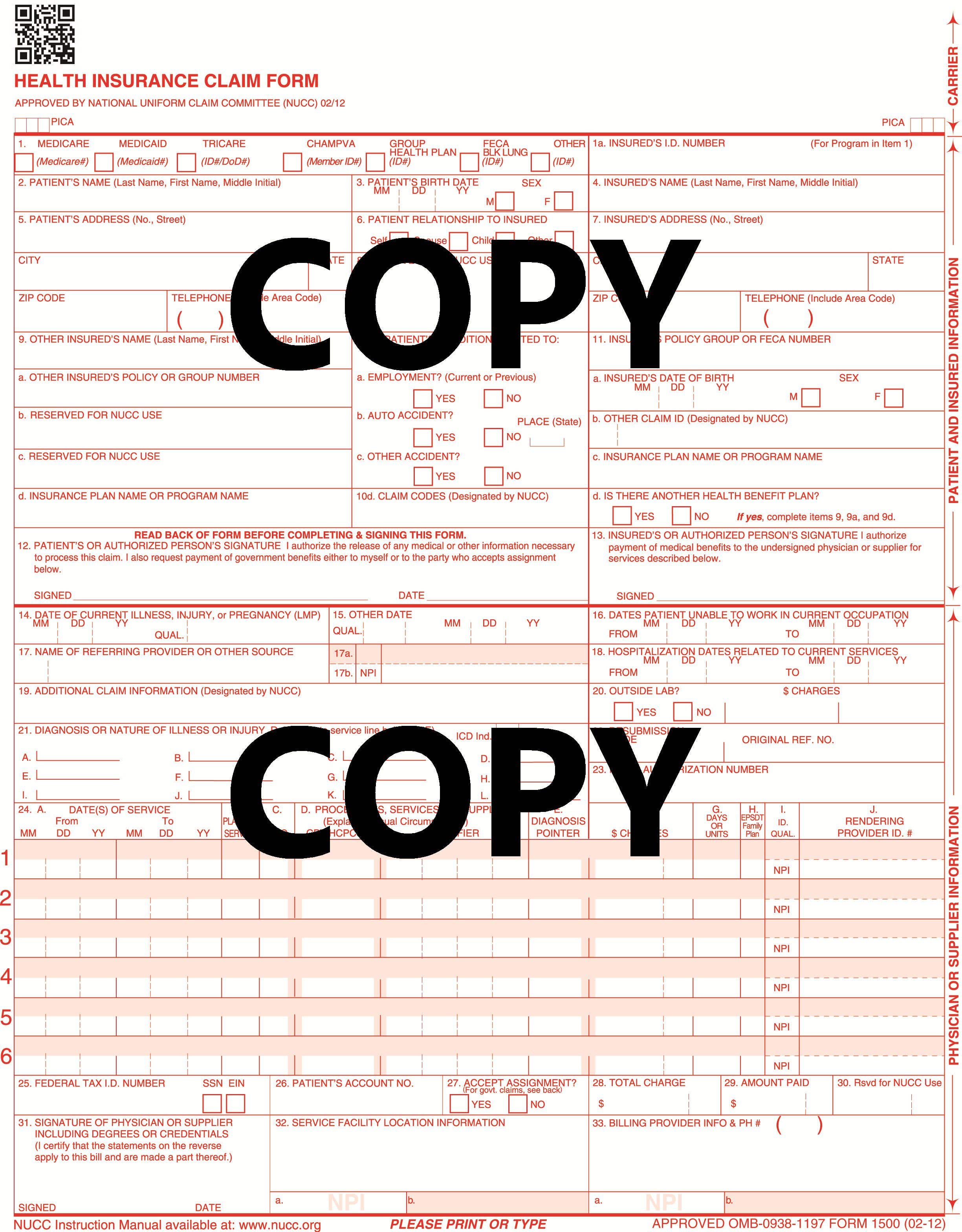 CMSClaimForm