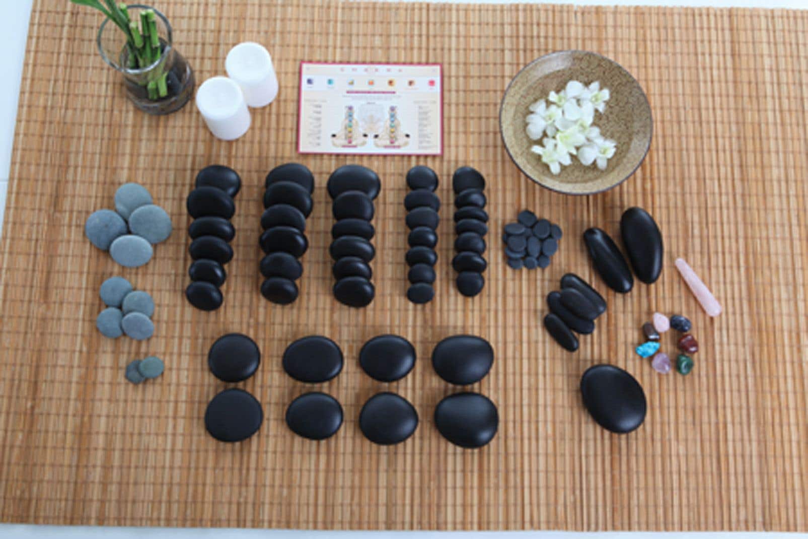 StoneMassage82PieceSetWithDVD