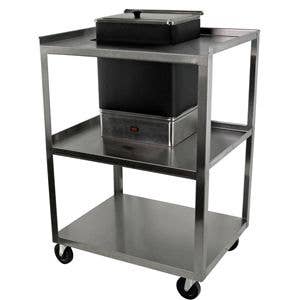 Ideal Service Center Utility Cart For E1 Hydrocollator Unit