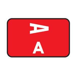 LaminatedAlphaLabelsA-ZBox,100/Pkg