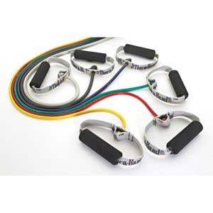 TheraBand®ProfessionalResistanceTubingwithSoftHandles-Polybagged