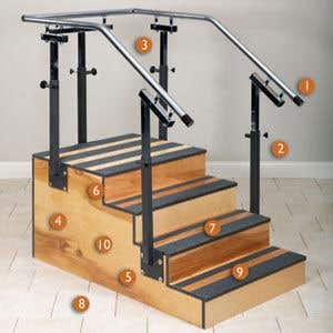 AdjustableOneSidedStaircase36