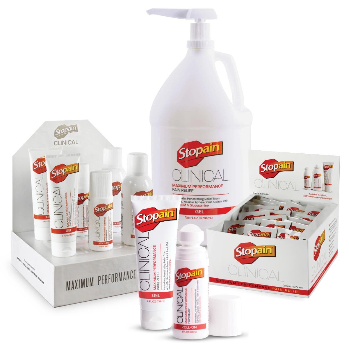 LuXeStarterPackBundleStopain®ClinicalTopicalAnalgesic