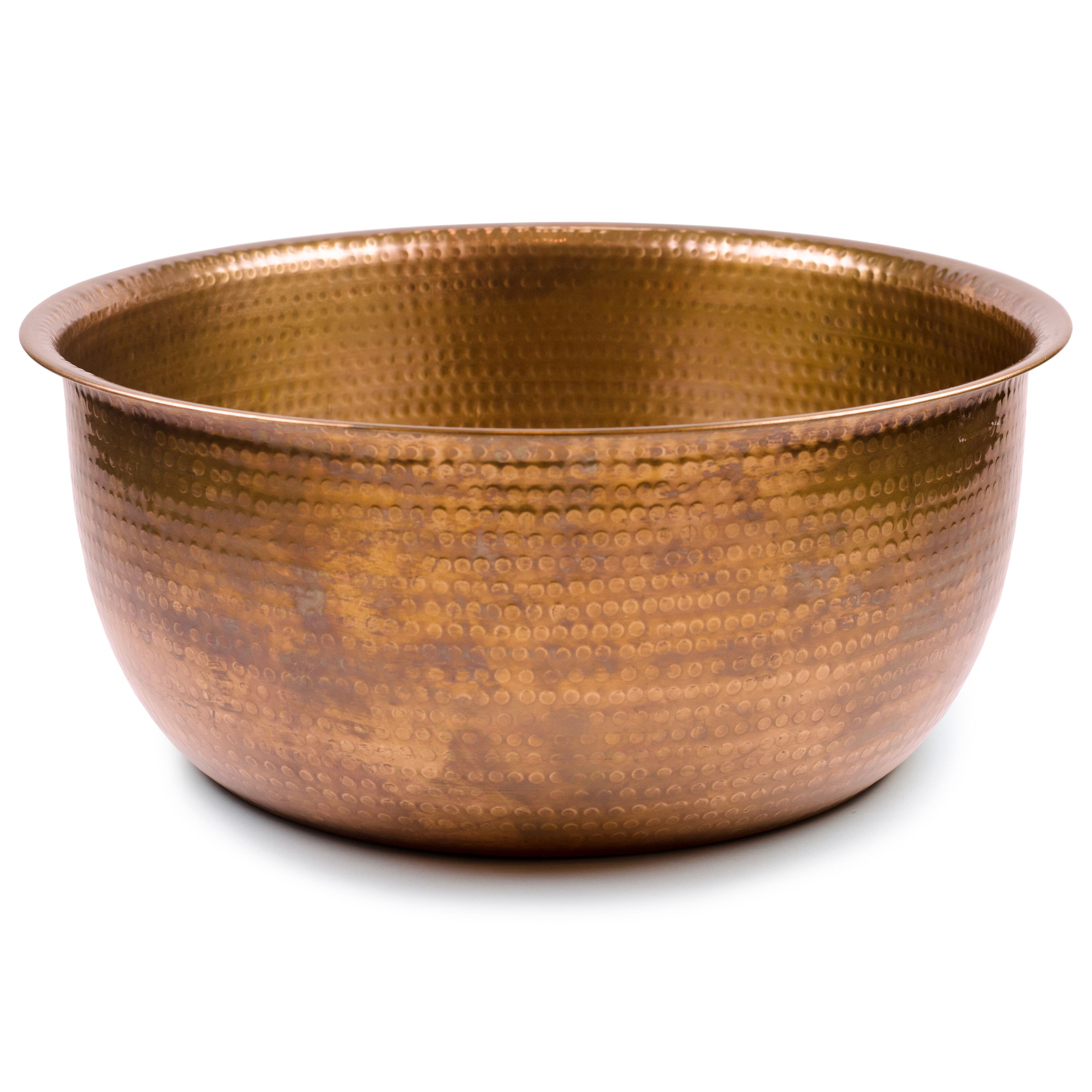 HammeredCopperPedicureBowlsbyNoelAsmar