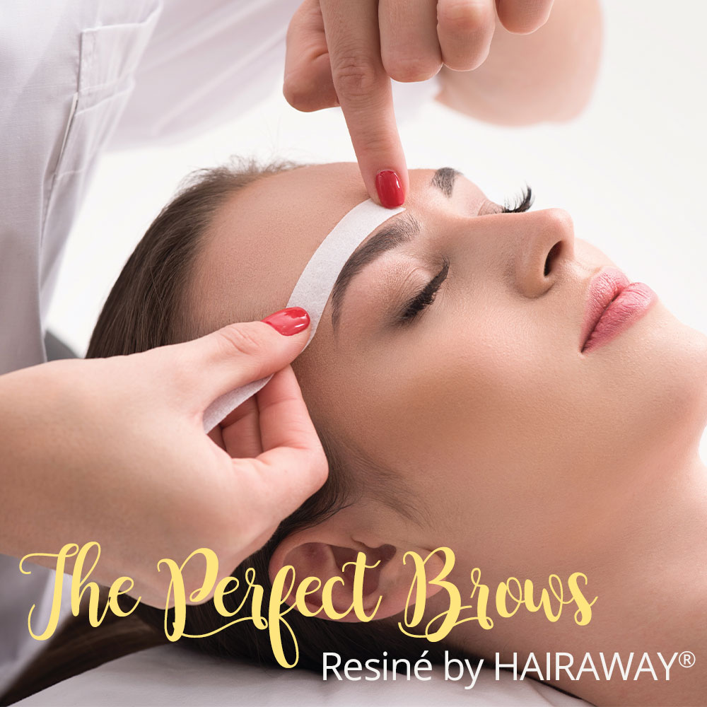 The Perfect Brows with Resine by HAIRAWAY®