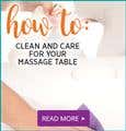 How To Clean and Care for Your Massage Table