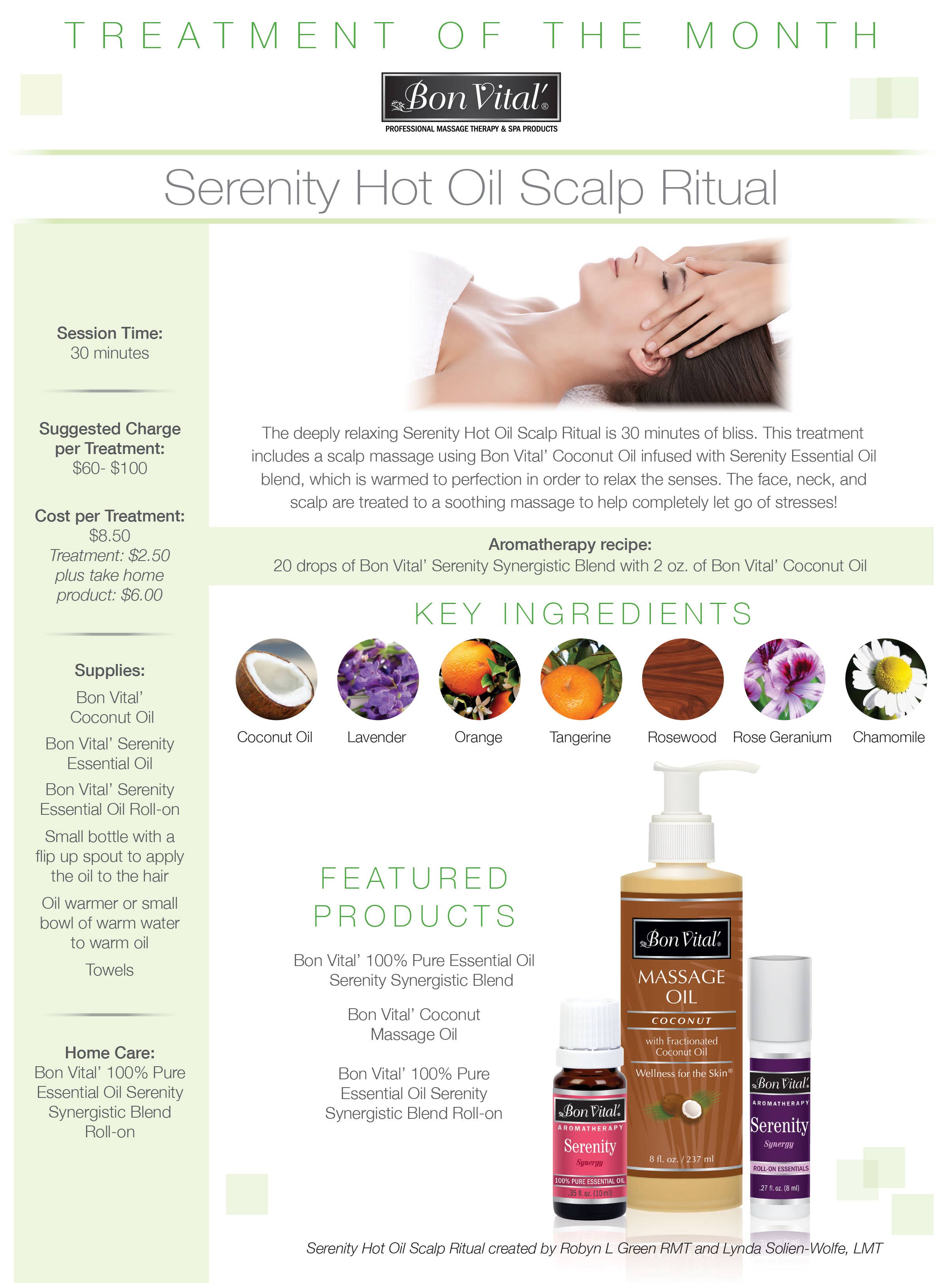 Serenity Hot Oil Scalp Ritual