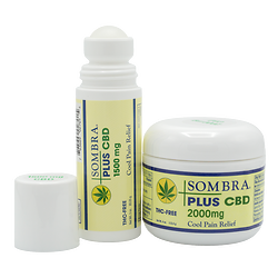 Sombra® PLUS CBD Cool Therapy Natural Pain Relieving Gel