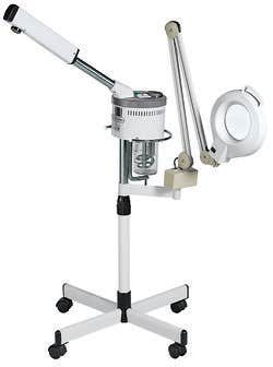 Ion Facial Steamer with Magnifying Lamp