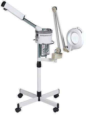 Ion Facial Steamer with Magnifying Lamp