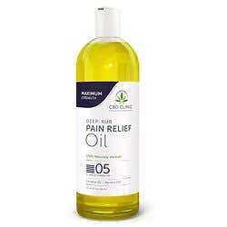 CBD CLINIC™ Deep Rub Pain Relief Oils - CBD Massage Oil