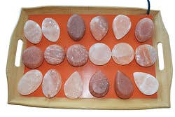 Saltability Himalayan Salt Bamboo Warming Tray